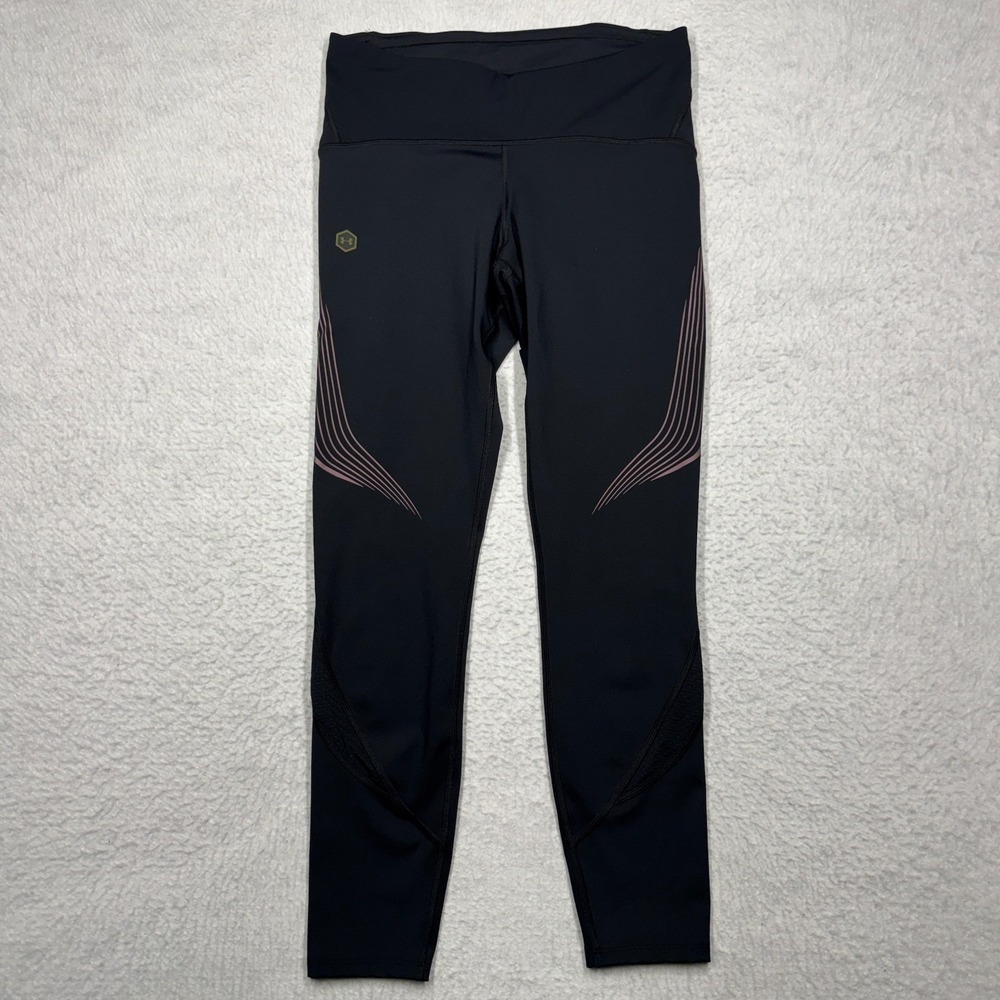 Under Armour Compression‎ Leggings HeatGear Black Women's Size Large